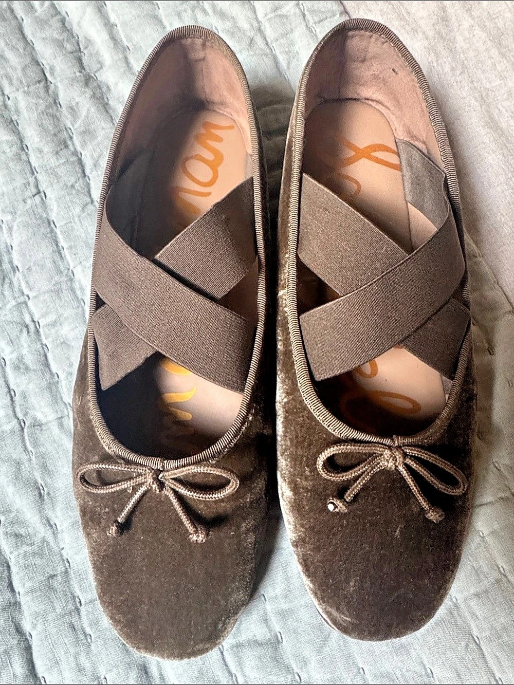 Sam Edelman Arya Ballet Flat - Size 10 Olive